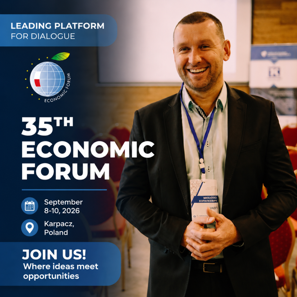 The initiator of the project "Family Dairy Farms" Mykhailo Korylkevych will speak at the Economic Forum in Karpacz