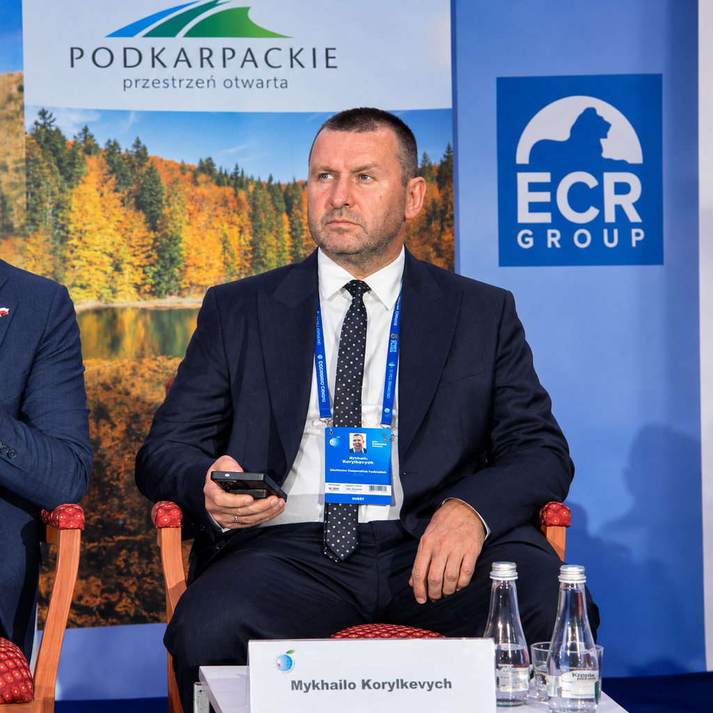 Mykhailo Korylkevych at the International economic forum